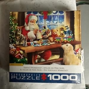 Santa's workshop 1000 piece puzzle